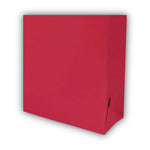 Colored File Jackets With Reinforced Double-Ply Tab, Straight Tab, Letter Size, Red, 50/box