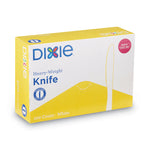 Plastic Cutlery, Heavyweight Knife, White, 100/Box