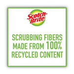 Advanced Soap Control Non-Scratch Dishwand, 4 X 11.25, Blue