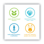 Gel Hand Wash, Waterfall Scent, 12 oz