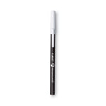 PrevaGuard Round Stic Ballpoint Pen, Stick, Medium 1 mm, Black Ink, Black Barrel, Dozen