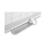 Magnetic Dry Erase Calendar Board, Weekly Planning/Scheduling, 36" x 24", White Surface, Satin Aluminum Frame