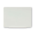 Magnetic Glass Dry Erase Board, 48" x 36", Opaque White Surface