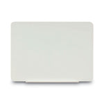 Magnetic Glass Dry Erase Board, 60" x 48", Opaque White Surface