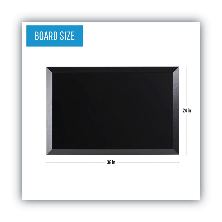 Kamashi Wet-Erase Board, Black 34" x 22" Surface, Black 36" x 24" Frame