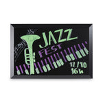 Kamashi Wet-Erase Board, Black 34" x 22" Surface, Black 36" x 24" Frame