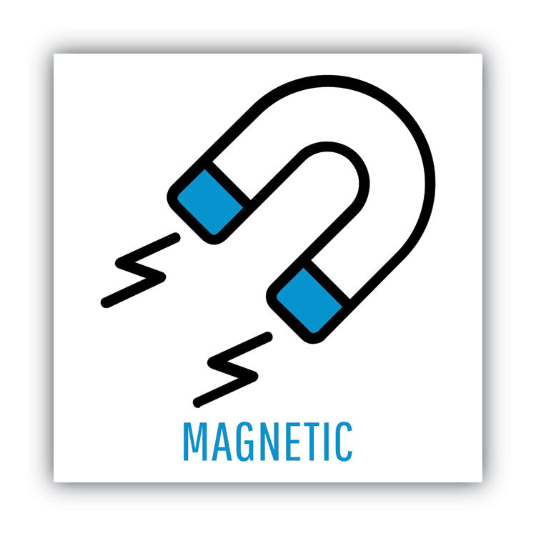 Designer Fabric Bulletin Board, Combo Magnetic Dry Erase/Bulletin, 24" x 18", Multicolor/Gray Surface, Gray Fiberboard Frame