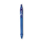 Gel-Ocity Quick Dry Gel Pen, Retractable, Medium 0.7 Mm, Blue Ink, Blue Barrel, Dozen