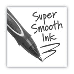 Gel-Ocity Quick Dry Gel Pen, Retractable, Medium 0.7 Mm, Black Ink, Black Barrel, Dozen