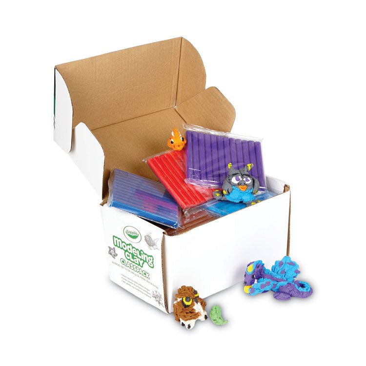Modeling Clay Classpack, Assorted Colors, 24 Lbs