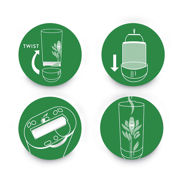 Freshmatic Ultra Spray Refill, Fresh Waters, 5.89 oz Aerosol Spray, 2/Pack, 3 Packs/Carton