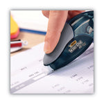 Wite-Out EZ Correct Grip Correction Tape, NonRefill, Smoke Applicator, 0.17" x 402", 2/Pack