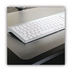 desktex polycarbonate desk pad, 22 x 17, clear