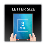 Selfseal Self-Adhesive Laminating Pouches And Single-Sided Sheets, 3 Mil, 9" X 12", Gloss Clear, 50/pack