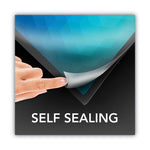 Selfseal Self-Adhesive Laminating Pouches And Single-Sided Sheets, 3 Mil, 9" X 12", Gloss Clear, 50/pack