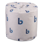 2-Ply Toilet Tissue, Septic Safe, White, 400 Sheets/Roll, 96 Rolls/Carton