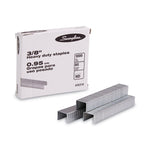 S.f. 13 Heavy-Duty Staples, 0.38" Leg, 0.5" Crown, Steel, 1,000/box