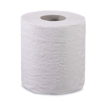 2-Ply Toilet Tissue, Septic Safe, White, 125 ft Roll Length, 500 Sheets/Roll, 96 Rolls/Carton
