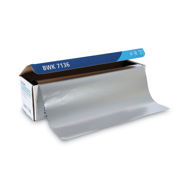 Heavy-Duty Aluminum Foil Roll, 87 Gauge, 18" x 1,000 ft