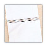 Stiff-Back Wire Bound Notepad, Medium/college Rule, Navy Cover, 70 White 8.5 X 11.5 Sheets