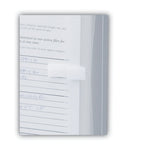 Poly Side-Load Envelopes, Fold-Over Closure, 9.75 x 11.63, Clear, 5/Pack