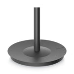 Festival Coat Stand with Umbrella Holder, Five Knobs, 14w x 14d x 73.67h, Black