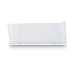 Unbreakable DocuPocket Wall File, Legal Size, 17.5" x 3" x 6.5", Clear