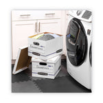 Stor/file Basic-Duty Storage Boxes, Letter/legal Files, 12" X 16.25" X 10.5", White, 20/carton