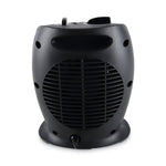 Ceramic Heater, 1,500 W, 7.12 x 5.87 x 8.75, Black