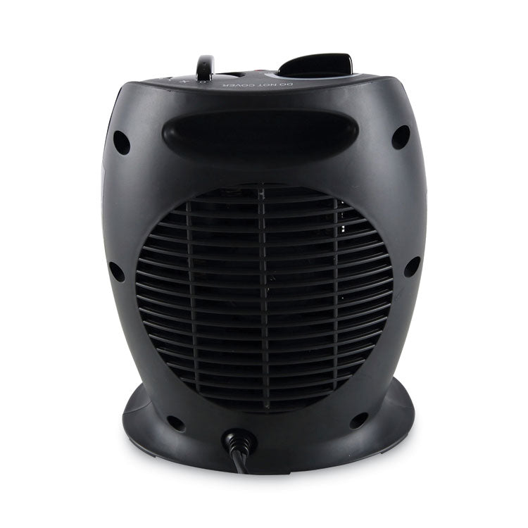 Ceramic Heater, 1,500 W, 7.12 x 5.87 x 8.75, Black