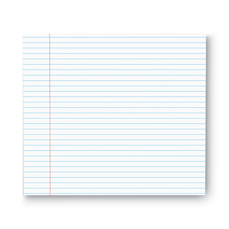 Glue Top Pads, Narrow Rule, 50 White 8.5 X 11 Sheets, Dozen