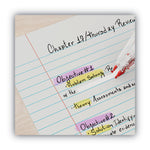 Correction Tape Dispenser, Non-Refillable, Transparent Red Applicator, 0.2" x 315", 2/Pack