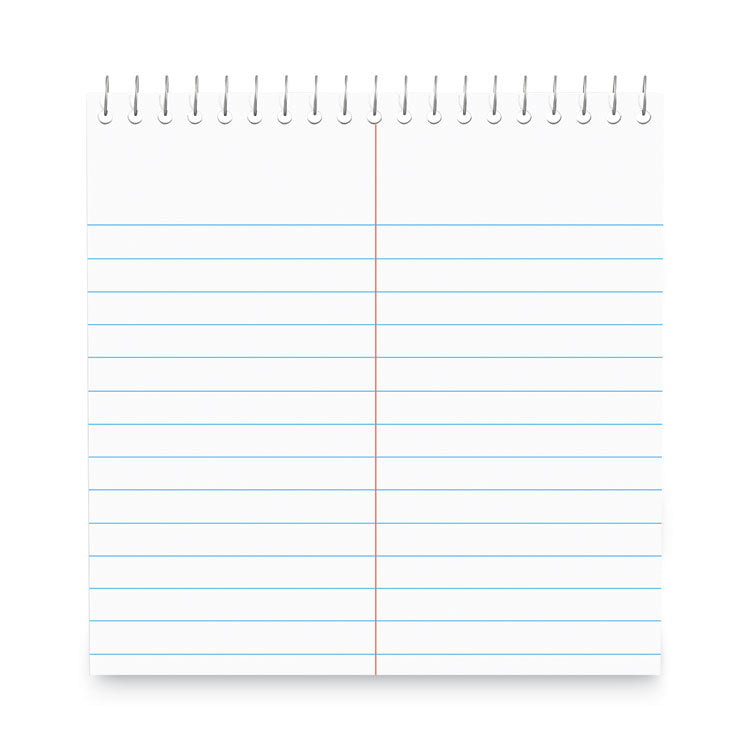 Steno Pads, Gregg Rule, Red Cover, 80 White 6 X 9 Sheets