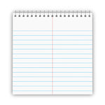 Steno Pads, Gregg Rule, Red Cover, 80 White 6 X 9 Sheets, 6/pack