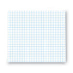 Quadrille-Rule Glue Top Pads, Quadrille Rule (4 Sq/in), 50 White 8.5 X 11 Sheets, Dozen