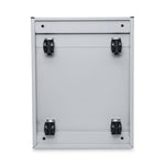 File Pedestal, Left Or Right, 3-Drawers: Box/box/file, Legal/letter, Light Gray, 14.96" X 19.29" X 27.75"