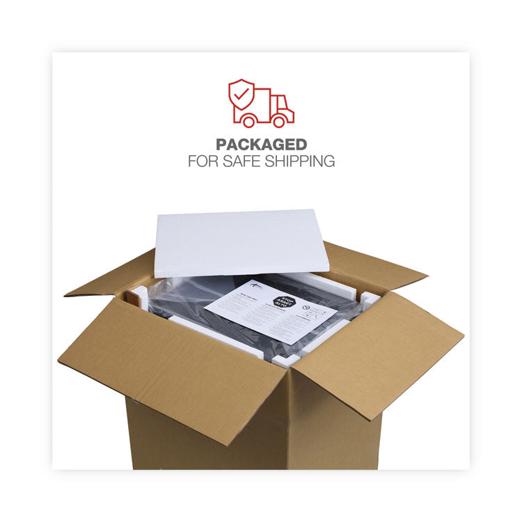 File Pedestal, Left Or Right, 3-Drawers: Box/box/file, Legal/letter, Putty, 14.96" X 19.29" X 27.75"