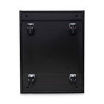 File Pedestal, Left Or Right, 2-Drawers: Box/file, Legal/letter, Black, 14.96" X 19.29" X 21.65"