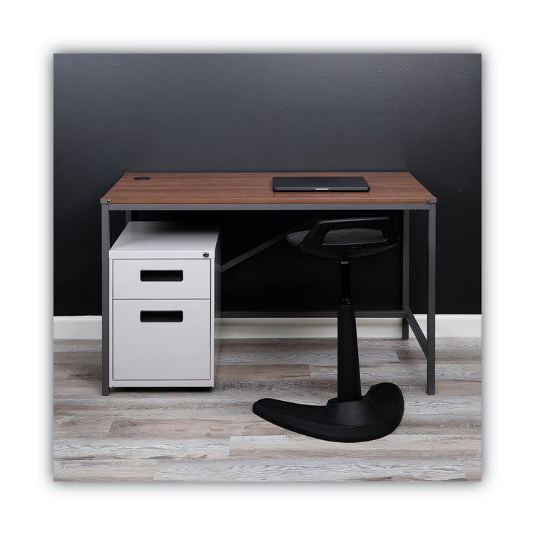 File Pedestal, Left Or Right, 2-Drawers: Box/file, Legal/letter, Light Gray, 14.96" X 19.29" X 21.65"