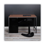 File Pedestal, Left Or Right, 2 Legal/letter-Size File Drawers, Black, 14.96" X 19.29" X 27.75"