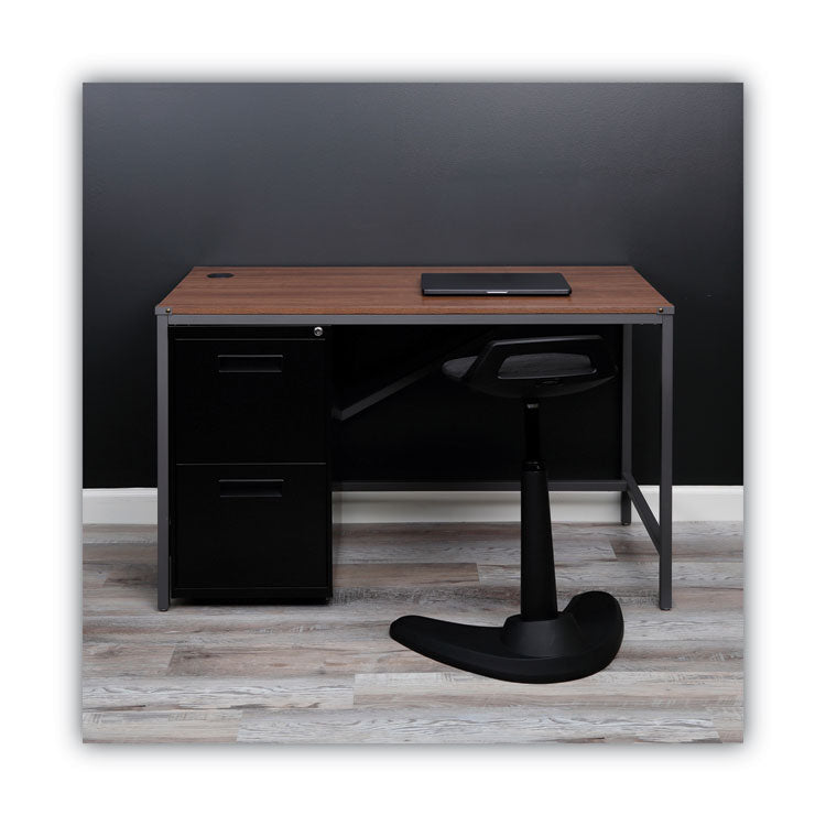 File Pedestal, Left Or Right, 2 Legal/letter-Size File Drawers, Black, 14.96" X 19.29" X 27.75"