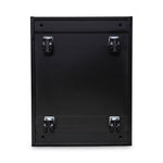 File Pedestal, Left Or Right, 2 Legal/letter-Size File Drawers, Black, 14.96" X 19.29" X 27.75"
