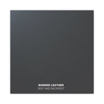 Alera Reception Lounge WL Series 3-Seat Sofa, 65.13" x 26.13" x 33", Black