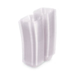 Renewable and Compostable Clear Clamshell Hinged Food Containers, 6 x 6 x 3, Plastic, 80/Pack, 3 Packs/Carton