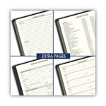 Recycled Monthly Planner, 11 x 9, Black Cover, 13-Month: Jan 2025 to Jan 2026