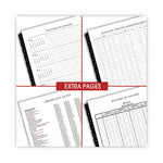 Executive Weekly/Monthly Planner Refill with Hourly Appointments, 8.75 x 6.88, White Sheets, 12-Month (Jan to Dec): 2025