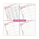 Watercolors Weekly/Monthly Planner, Butterflies Artwork, 11 x 8.5, Multicolor Cover, 12-Month (Jan to Dec): 2025