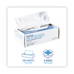 Standard Aluminum Foil Pop-Up Sheets, 63 Gauge, 9 x 10.75, 500/Box, 6 Boxes/Carton