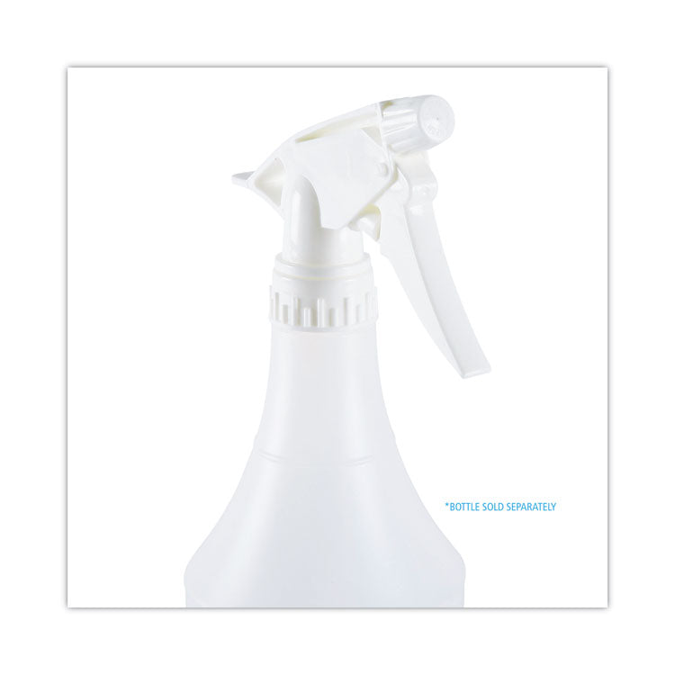 Non-Leaking Trigger Sprayer 300ES, 9.5" Tube, Fits 32 oz Bottles, White, 24/Carton