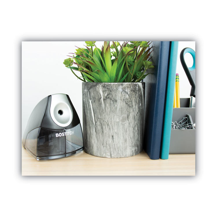 Personal Electric Pencil Sharpener, Ac-Powered, 4.25 X 8.4 X 4, Black